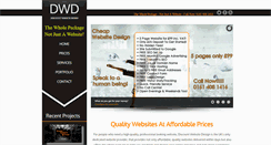 Desktop Screenshot of discount-website-design.co.uk